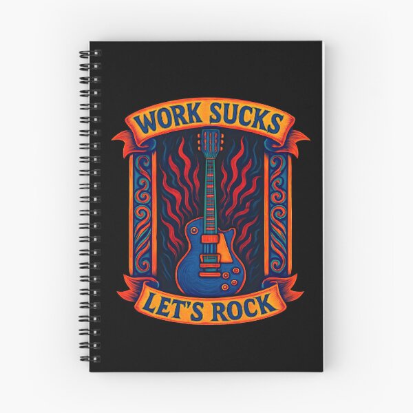 Item preview, Work Sucks, Let's Rock designed and sold by Boggy62.