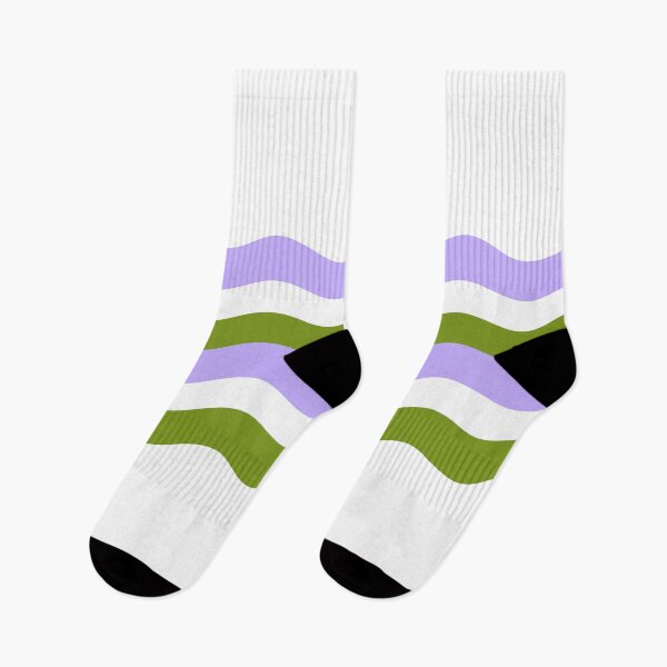 Item preview, Wavy Flag - Genderqueer Colors designed and sold by sillyjess.