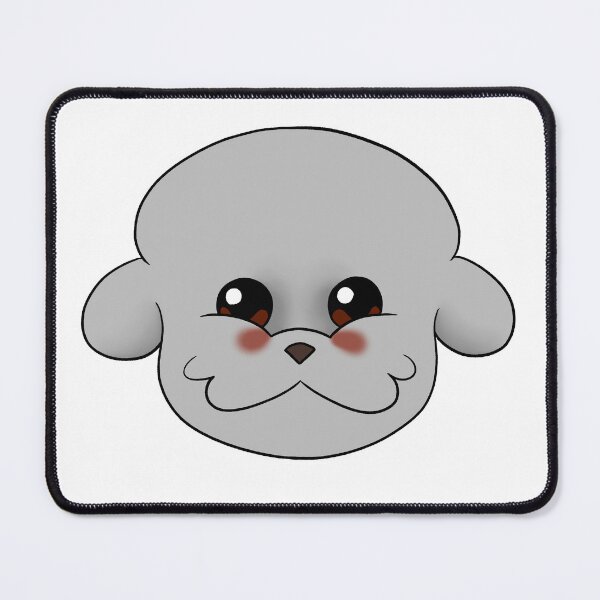 Item preview, Grey Bichon Frise Tear Stains designed and sold by OliRoseArt.