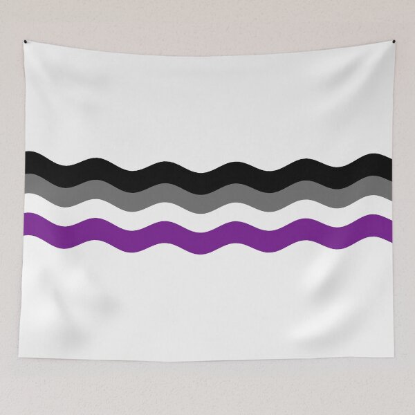 Item preview, Wavy Flag - Ace Colors designed and sold by sillyjess.