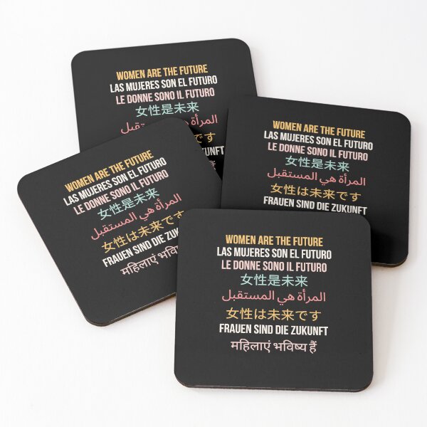 Item preview, Women are the future multiple languages cute Women's Day designed and sold by snowry.