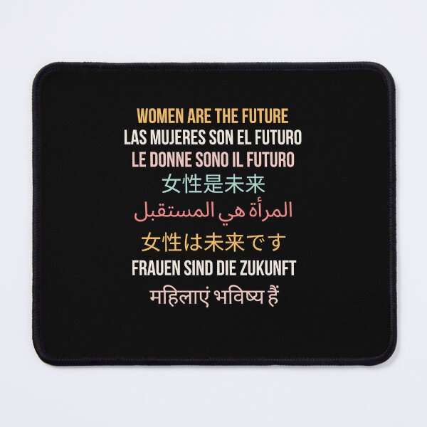 Item preview, Women are the future multiple languages cute Women's Day designed and sold by snowry.