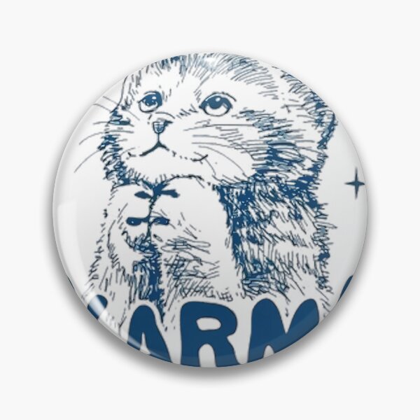 Item preview, karma is a cat designed and sold by Pretty Postcards.