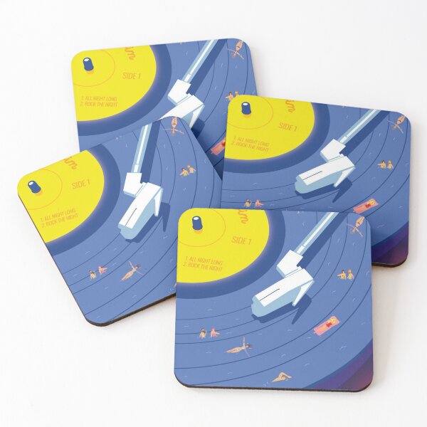 Item preview, swimming in music designed and sold by Pretty Postcards.