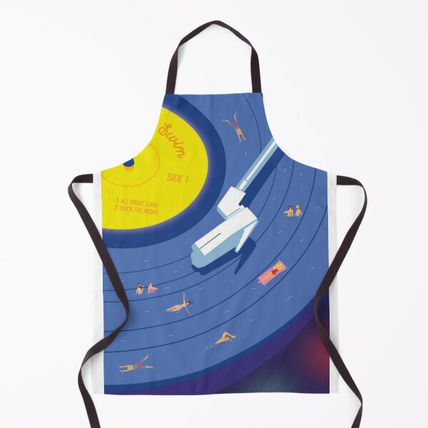 Item preview, swimming in music designed and sold by Pretty Postcards.