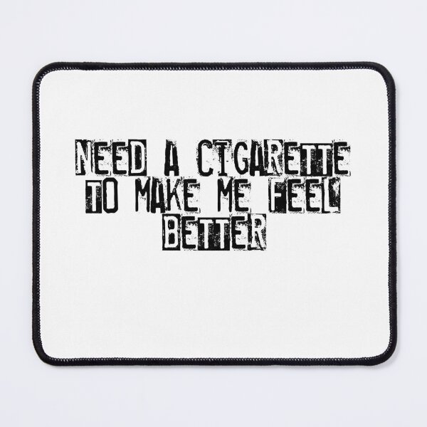 Item preview, headphones on cigarette to make me feel better designed and sold by nikkyromoz.
