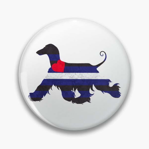 Item preview, Leather Pride Afghan Hound designed and sold by Spinyflowerart.