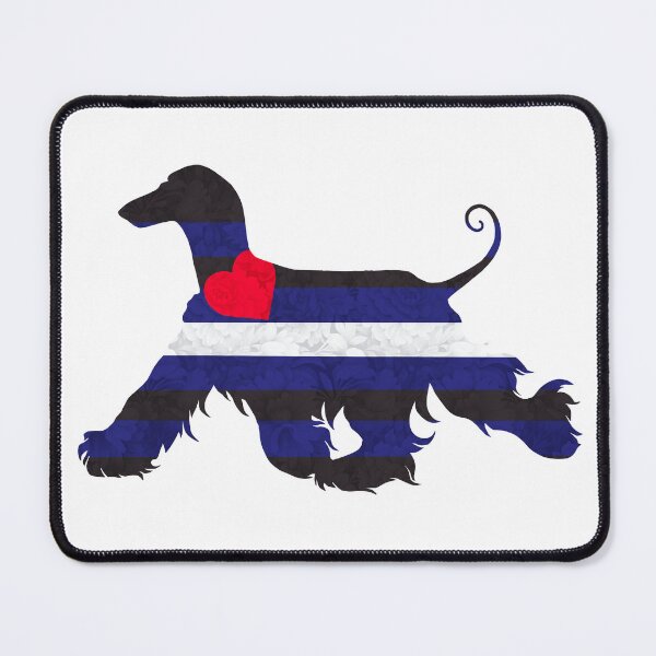 Item preview, Leather Pride Afghan Hound designed and sold by Spinyflowerart.