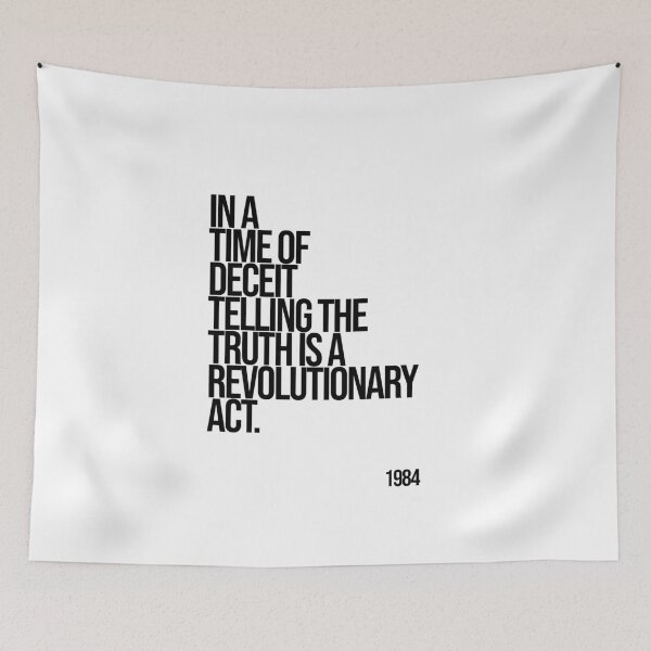 Item preview, Truth Is a Revolutionary Act Poster designed and sold by Enea Kelo.