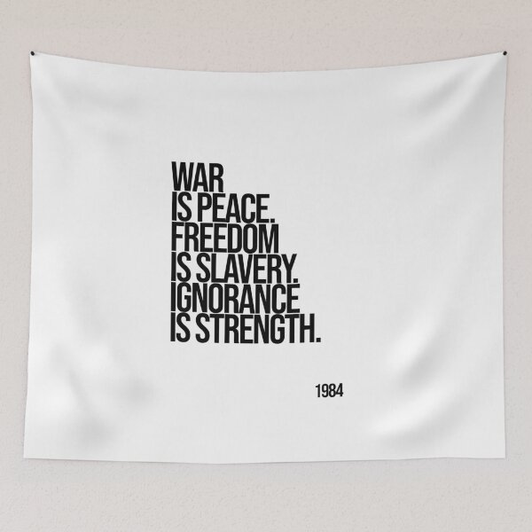 Item preview, 1984 Slogan Quote Poster designed and sold by Enea Kelo.