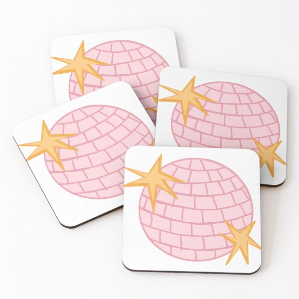 Item preview, pink disco ball designed and sold by thetigersorange.
