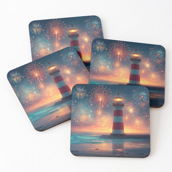 Item preview, Fourth of July Lighthouse designed and sold by Boddicca.