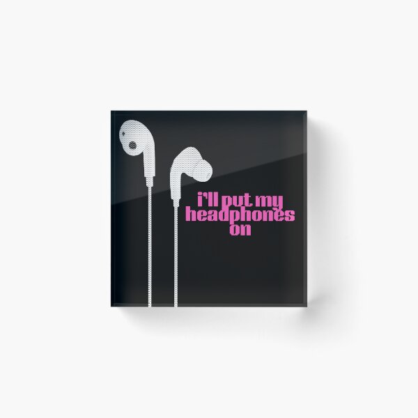 Item preview, headphones on designed and sold by nikkyromoz.