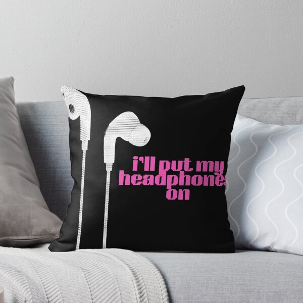 Item preview, headphones on designed and sold by nikkyromoz.