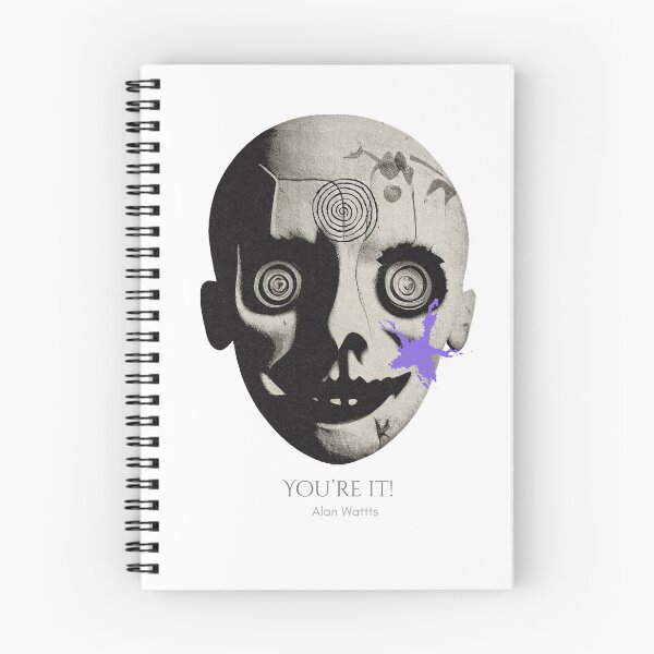 Item preview, Alan Watts philosophy skull designed and sold by XDivineTees.