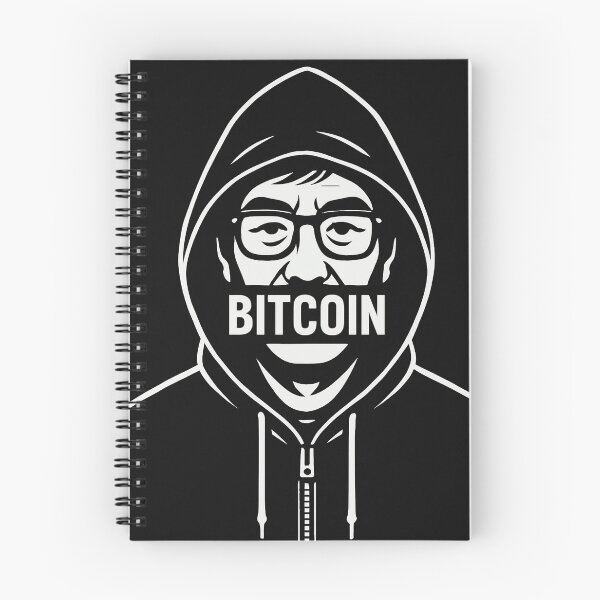 Item preview, Masked Crypto Figure – Bitcoin Silence Vector Art designed and sold by Meser....