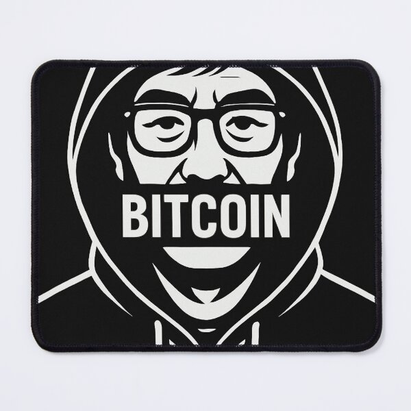 Item preview, Masked Crypto Figure – Bitcoin Silence Vector Art designed and sold by Meser....