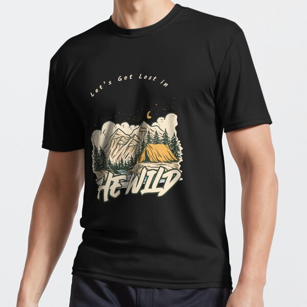 Item preview, lets get lost in the wild clothing  designed and sold by Coesoutdoors.