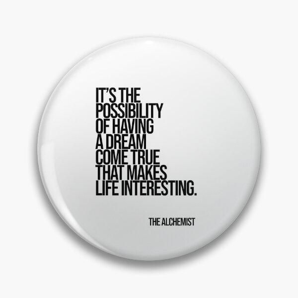 Item preview, The Alchemist Dream Quote Poster designed and sold by Enea Kelo.