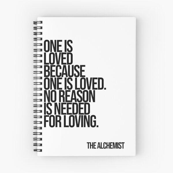Item preview, The Alchemist Love Quote Poster designed and sold by Enea Kelo.