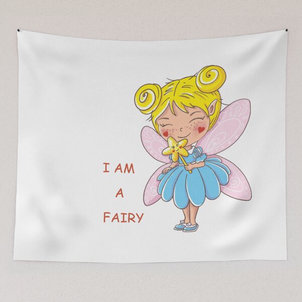 Item preview, Fairy with a magic wand designed and sold by The Honey Dreams.