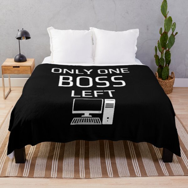 Item preview, Only one boss left funny gifts for gamers designed and sold by crazygingercat.