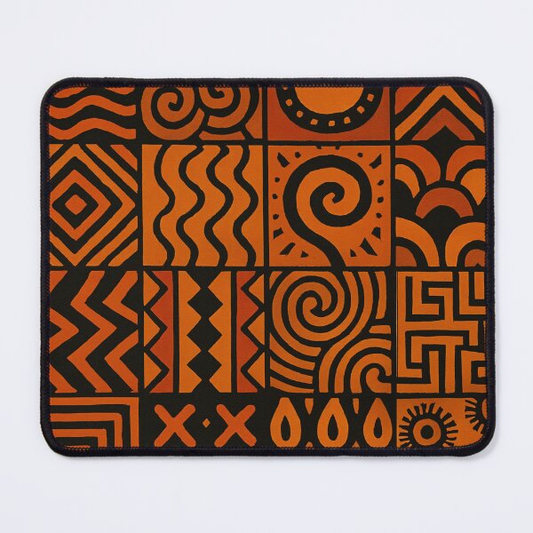 Item preview, Abstract Pattern with African Patterns - Bold and Intricate Design designed and sold by BoBiloArt.