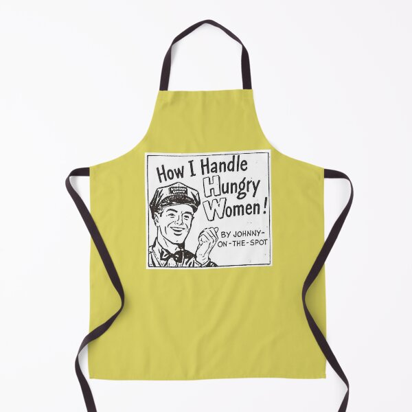Artikelvorschau, Wie ich mit der Vintage-Werbung „Hungry Woman“ umgehe, Johnny vor Ort entworfen und verkauft von PIXEL POP DESIGNS - Beyond the Norm!.