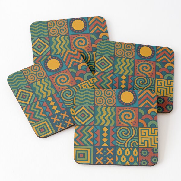 Item preview, Copy of Abstract Pattern with African Patterns - Bold and Intricate Design designed and sold by BoBiloArt.