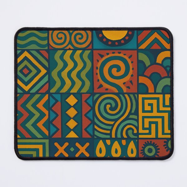 Item preview, Copy of Abstract Pattern with African Patterns - Bold and Intricate Design designed and sold by BoBiloArt.