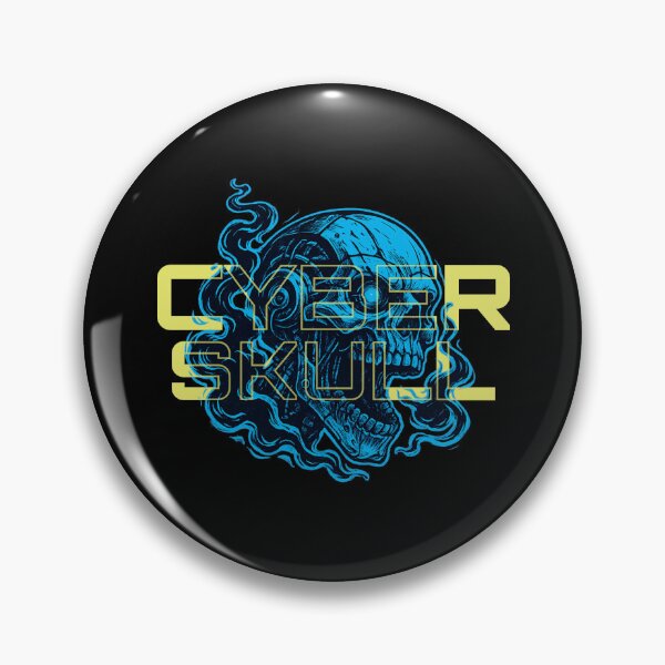 Item preview, Neural Rage Cyber Skull – Glitchcore Neon Design designed and sold by RizVibes.