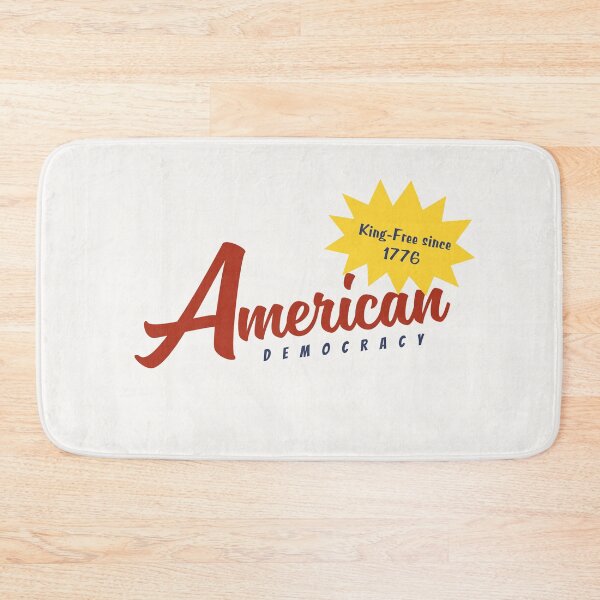 Item preview, American Democracy King-Free since 1776 designed and sold by DesignCollectiv.