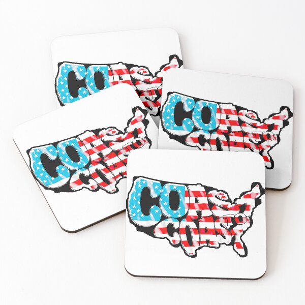 Item preview, De costa a costa (versión con bandera adicional) designed and sold by ThenSheDid.
