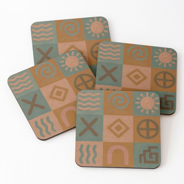 Item preview, Pattern in pleasant bright tones, wall art, merch designed and sold by BoBiloArt.