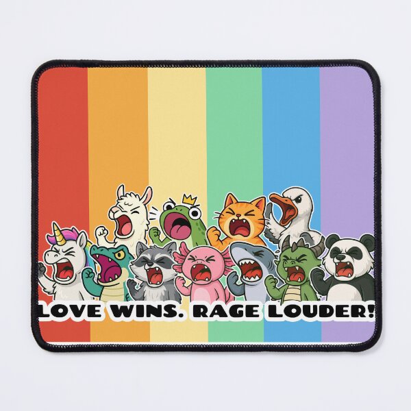 Item preview, Love Wins. Rage Louder! designed and sold by SageAndMe.