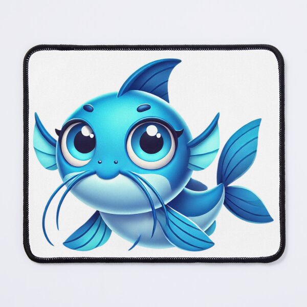 Item preview, Adorable Blue Catfish designed and sold by Sillytoe.