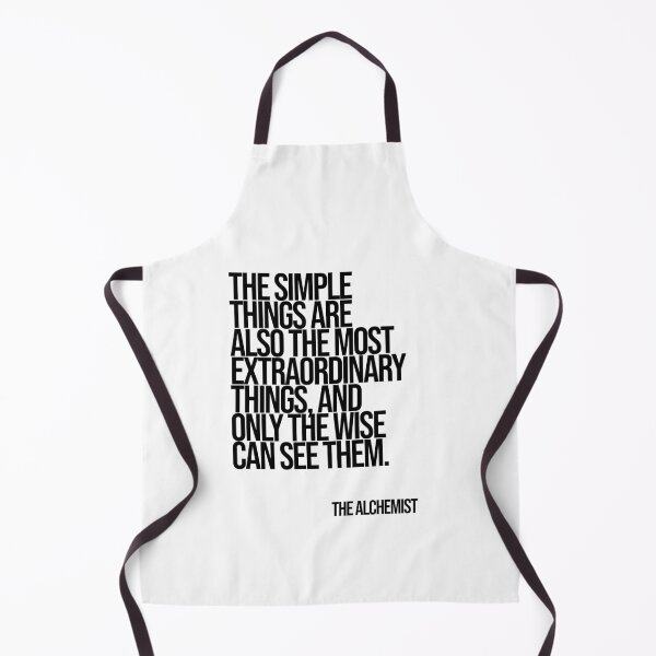 Item preview, The Alchemist Simple Things Quote Poster designed and sold by Enea Kelo.
