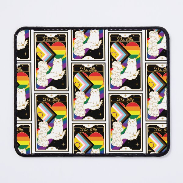 Item preview, The Ally Tarot Card (gold version) designed and sold by ThenSheDid.