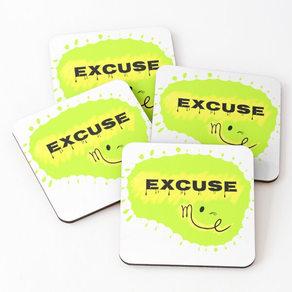 Item preview, Excuse Me – Sassy Polite Neon Quote Design designed and sold by LoversEyes.