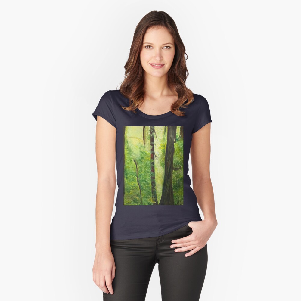 Item preview, Fitted Scoop T-Shirt designed and sold by Artbysophie18.