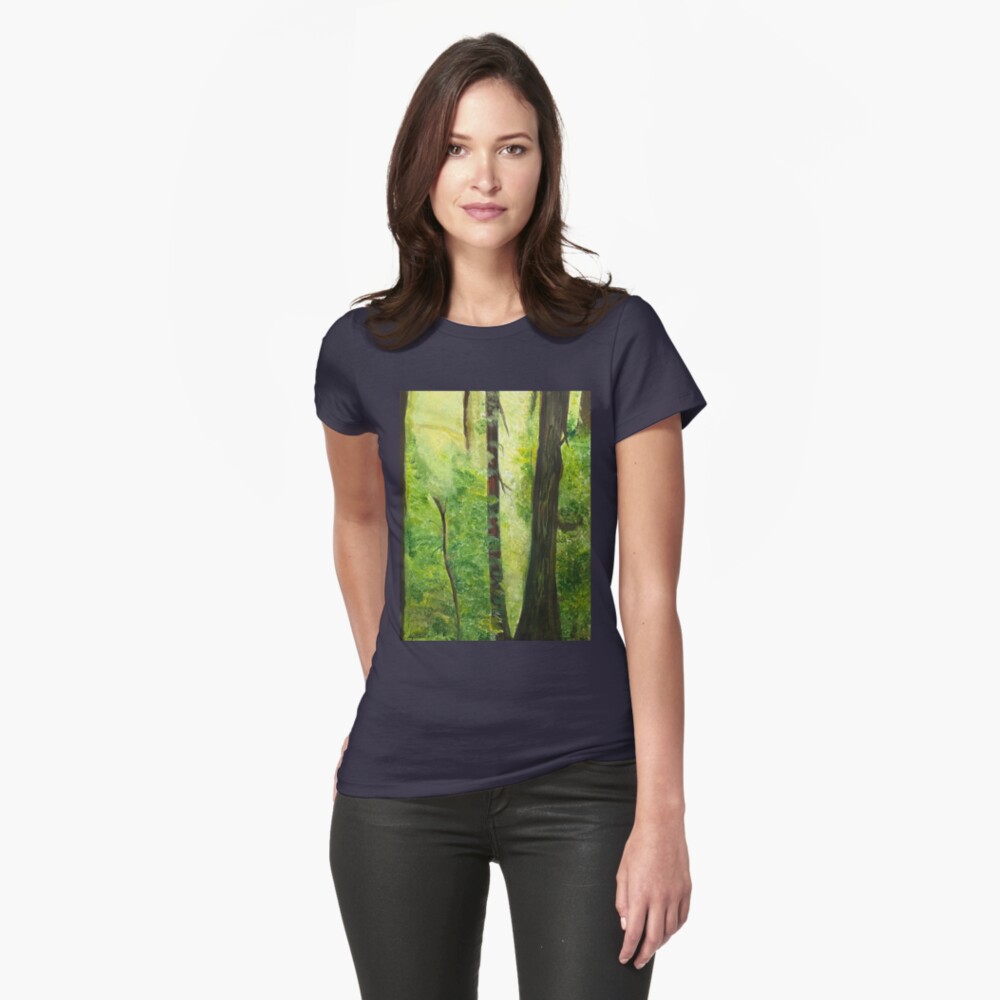 Item preview, Fitted T-Shirt designed and sold by Artbysophie18.