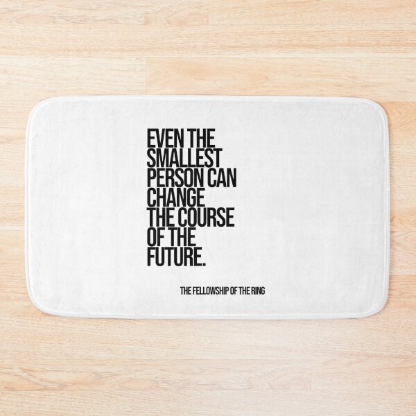 Item preview, The Fellowship of the Ring Quote Poster 2 designed and sold by Enea Kelo.