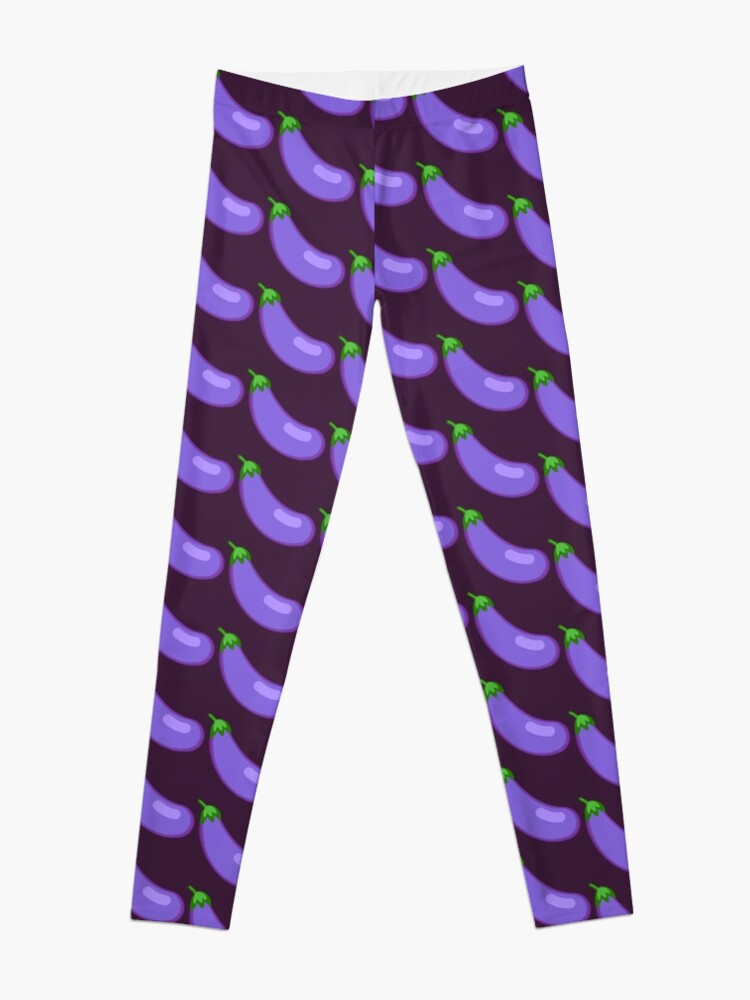 Eggplant Emoji | Leggings