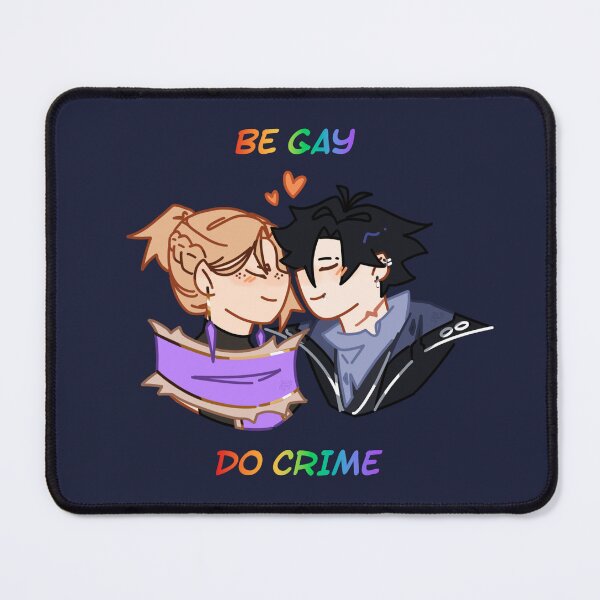 Item preview, Be Gay Do Crime designed and sold by Solena Joy.