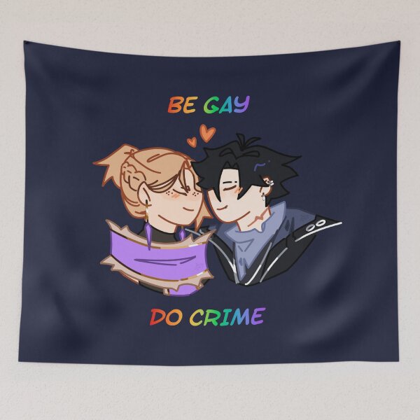 Item preview, Be Gay Do Crime designed and sold by Solena Joy.