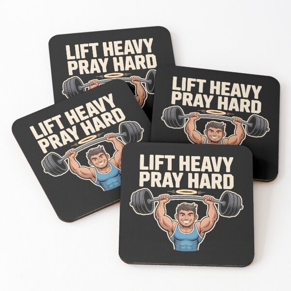 Item preview, Lift Heavy Pray Hard designed and sold by BlossomYumi.