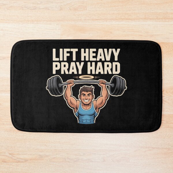 Item preview, Lift Heavy Pray Hard designed and sold by BlossomYumi.