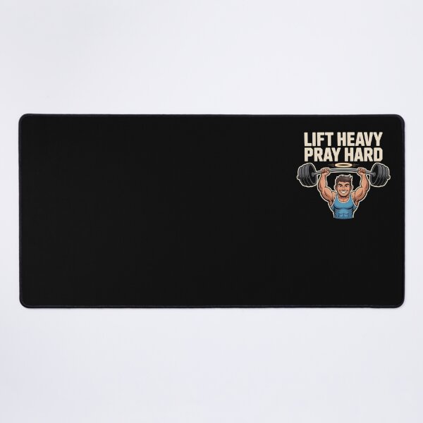 Item preview, Lift Heavy Pray Hard designed and sold by BlossomYumi.