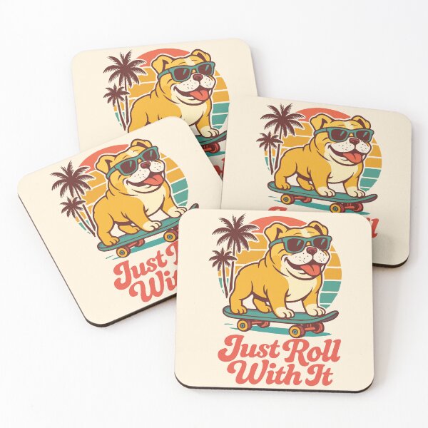 Item preview, Just Roll With It - Bulldog designed and sold by HLEDesign.