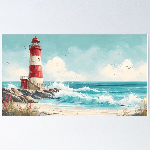 Item preview, Scenic Lighthouse designed and sold by Boddicca.